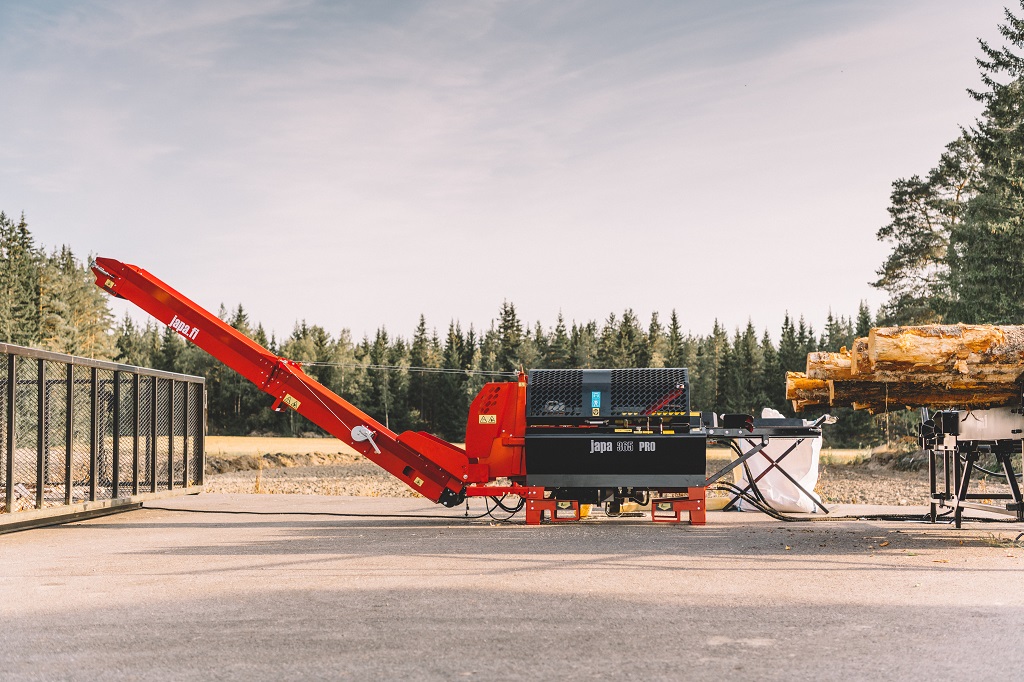 JAPA vedmaskin for skogbruk