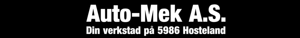 Auto-Mek A.S. — Din verkstad på 5986 Hosteland